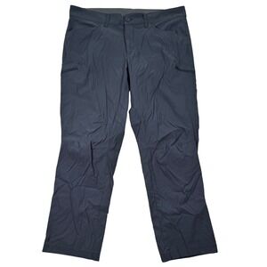 Eddie Bauer Mens 38x30 Outdoor Pants Hiking Travel Lightweight Blue Casual Work